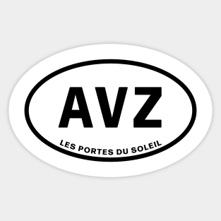 AVZ Avoriaz Sticker